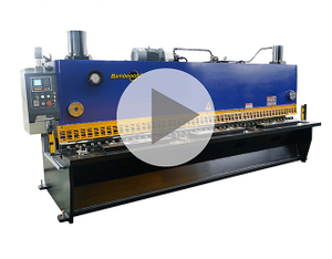 Máquina de cizallamiento de guillotina de placa de acero CNC 6x2500
