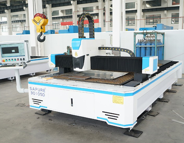 Precisión barata 4000 * 1500 CNC Fibra de la máquina de corte del láser Price